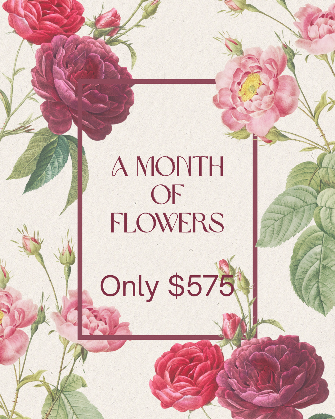 Month of Flowers